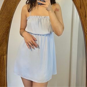 Baby blue sundress